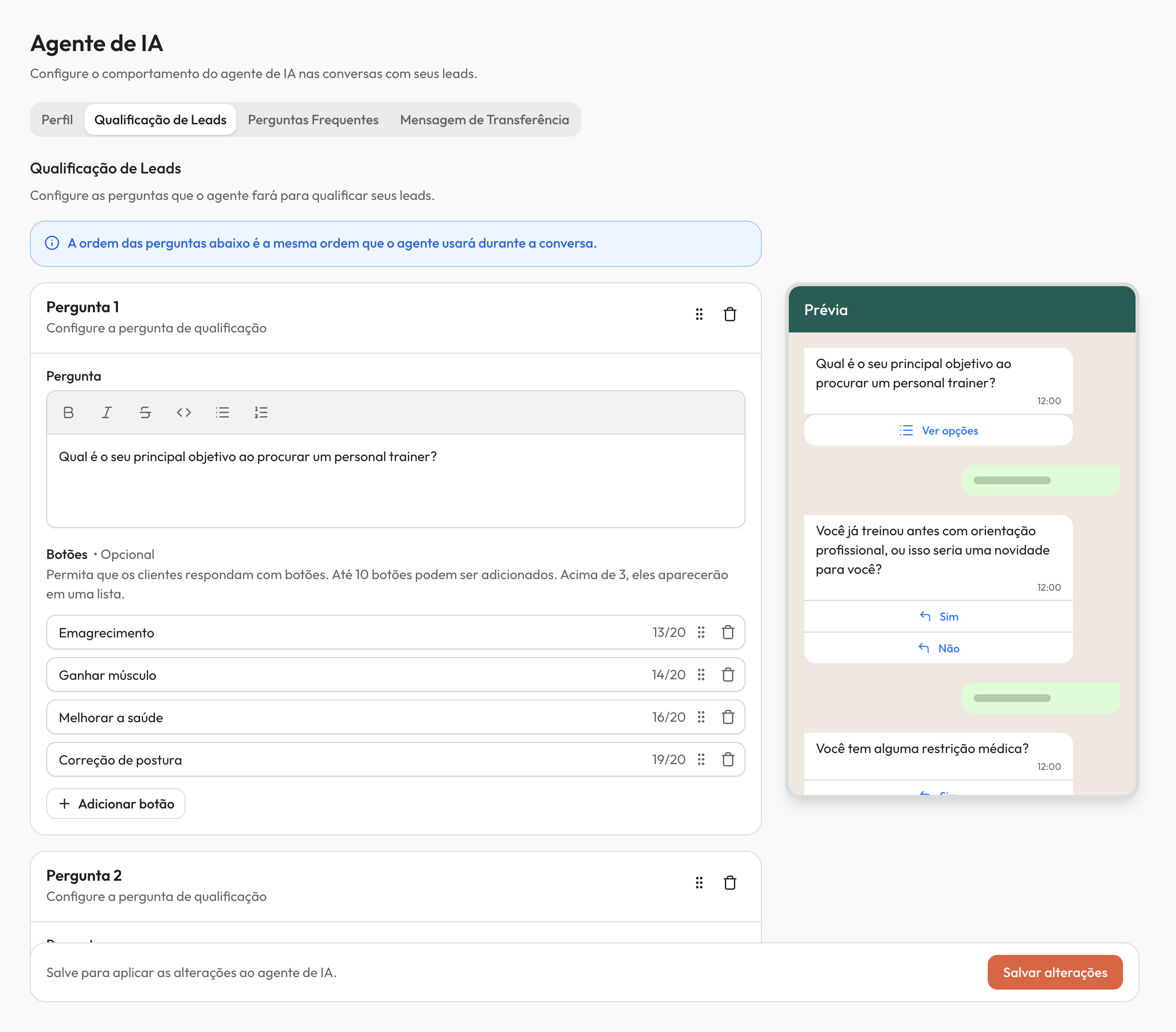 Qualificação de Leads